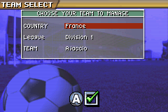 Premier Manager 2004-2005 screenshot 5 for GameBoy Advance